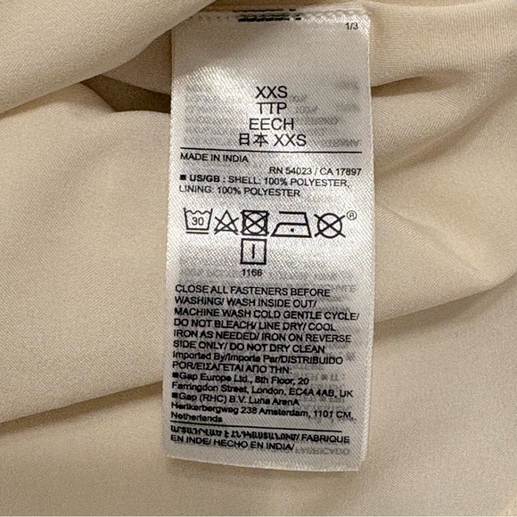 SET BR BIANCA SHIMMERY SLIP SKIRT & CREW NECK SLEEVELESS TANK SET XS XXS CREAM - Picture 16 of 16